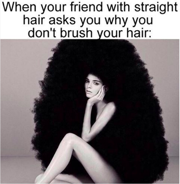 Curly hair problems